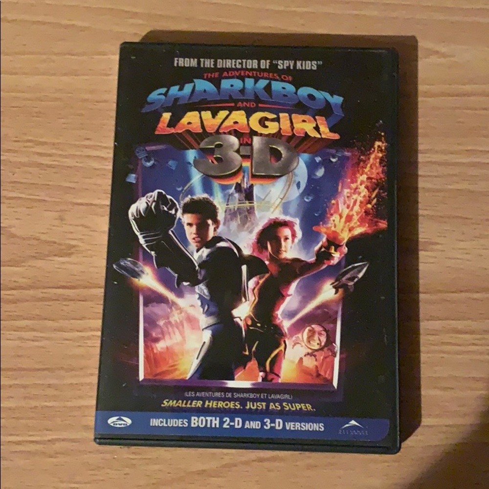 The adventures of Sharkboy and lavagirl in 3-D DVD